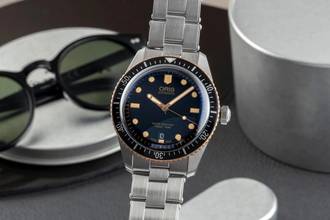 Thumbnail von Oris Divers Sixty Five Stahl/Bronze Automatik Ref 01 733 7707 4354 Box & Papiere