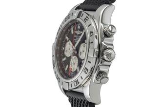 Thumbnail von Breitling Chronomat GMT 47 GMT Chronograph Stahl Automatik Ref. AB0413B9/BD17 B&P