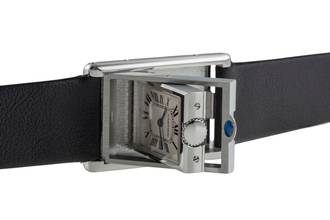 Thumbnail von Cartier Tank Basculante Edelstahl unisex Saphirglas Ref. W1011258 Klassiker B&P