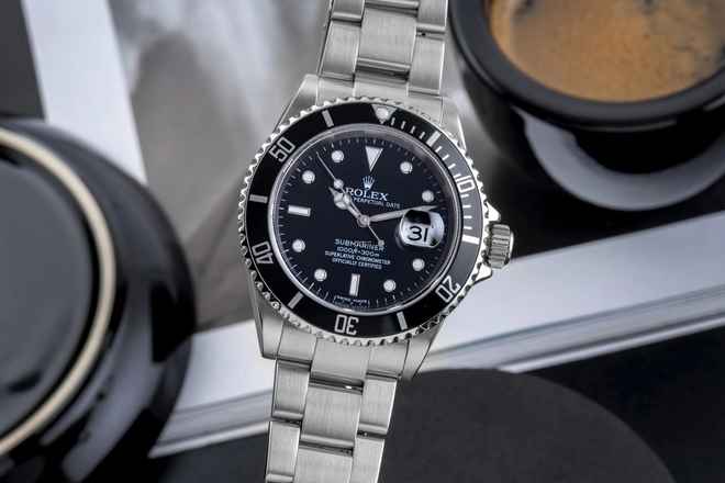  Rolex Submariner Date 1000ft Oyster Edelstahl Automatik Ref. 16610T Z-Serie 