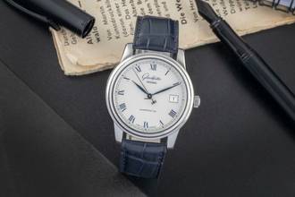 Thumbnail von Glashütte Original Senator Automatik Edelstahl Automatik Herrenuhr Ref. 39-11-02-03-04 Klassiker