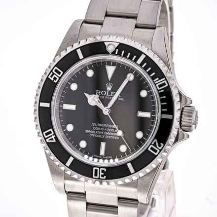  Rolex Submariner (No Date) 40 G-Series Rehaut – NOS – 14060M – NEW &amp; Unworn – 2012 Full Set Lc100 