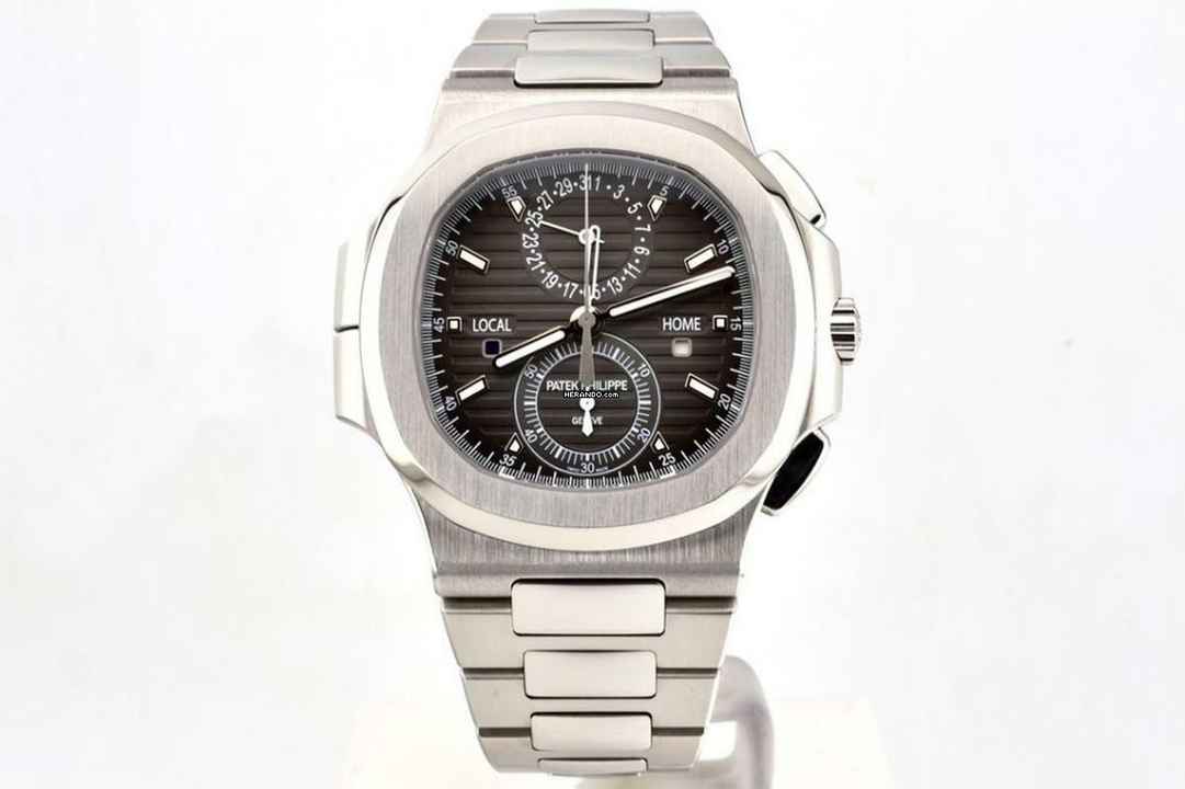  Patek Philippe Nautilus Travel Time Chronograph - With Box And Papers - 5990/1A-001 2017 