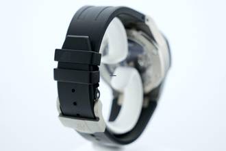 Thumbnail von Audemars Piguet Royal Oak Offshore Tourbillon Chronograph Titanium - LIMITED TO 15 Pc. - With Box And Papers 26387.IO.OO.D002CA.01