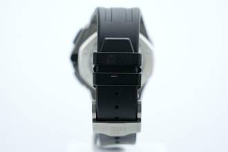 Thumbnail von Audemars Piguet Royal Oak Offshore Tourbillon Chronograph Titanium - LIMITED TO 15 Pc. - With Box And Papers 26387.IO.OO.D002CA.01