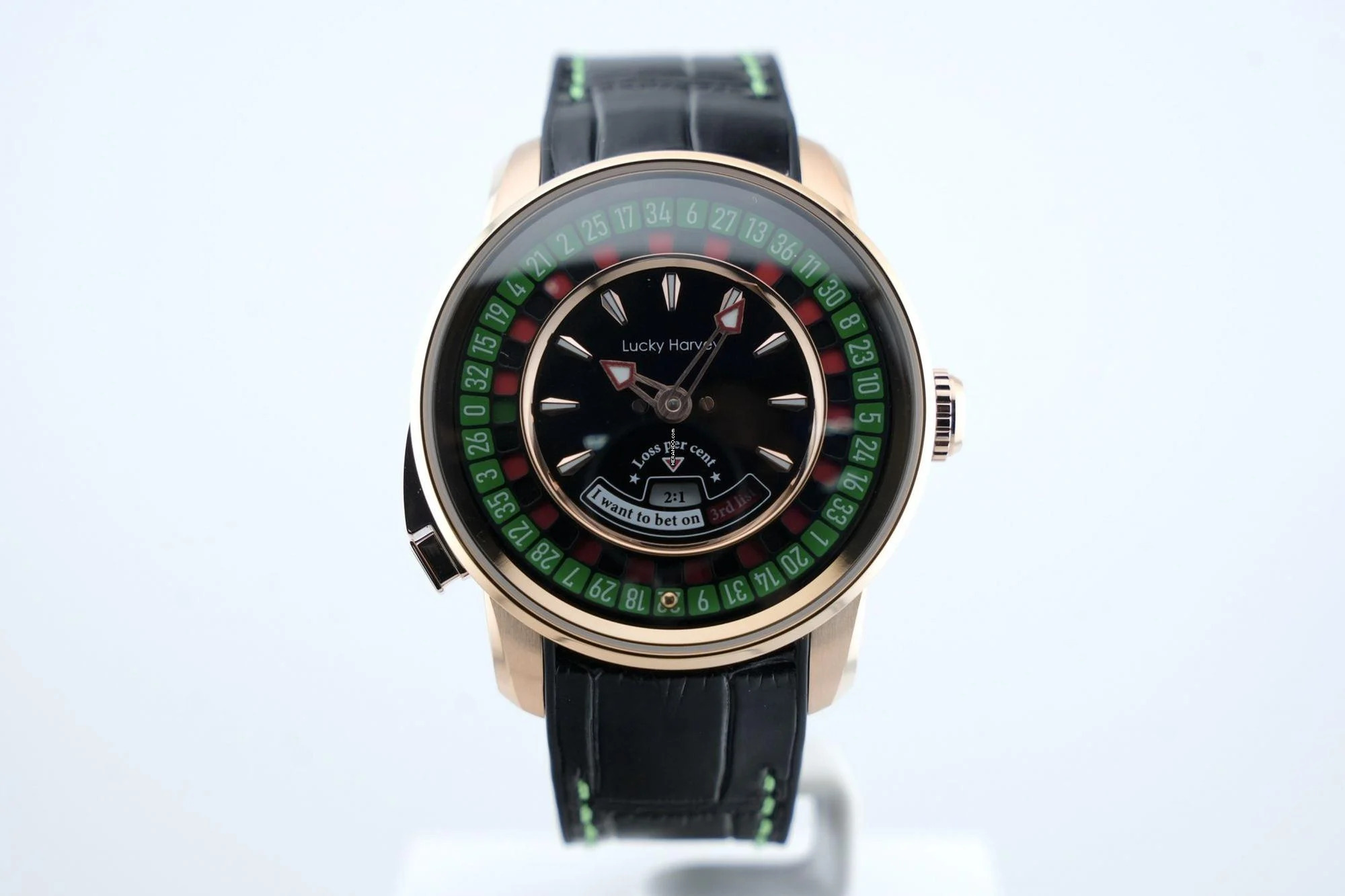 Lucky Harvey European Roulette Rose - Unworn - Box+Papers European Roulette 2025