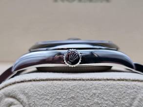 Thumbnail von Rolex Datejust 36 36mm 126200 Palm Dial - Oyster Bracelet Like New Condition Full Set 9-2021