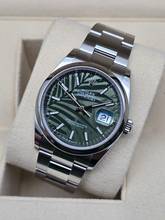Thumbnail von Rolex Datejust 36 36mm 126200 Palm Dial - Oyster Bracelet Like New Condition Full Set 9-2021