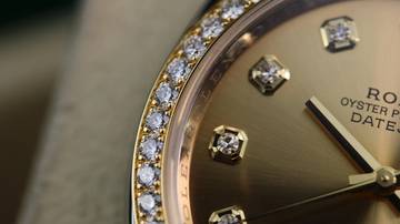 Thumbnail von Rolex Datejust 36 Steel Gold - Factory Diamond Champagne - like New - Fullset