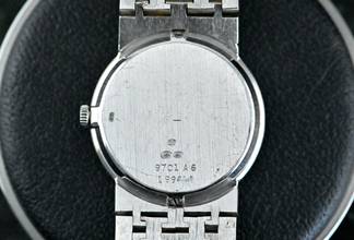 Thumbnail von Piaget rare Vintage Dress Watch | 9701 A 6 | Lapislazuli dial | white gold