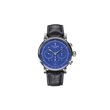 Chronograph III S – limitiert - Schaltrad & Sichtboden - Blaues Zifferblatt - Ø 44 mm - 60 h Gangreserve