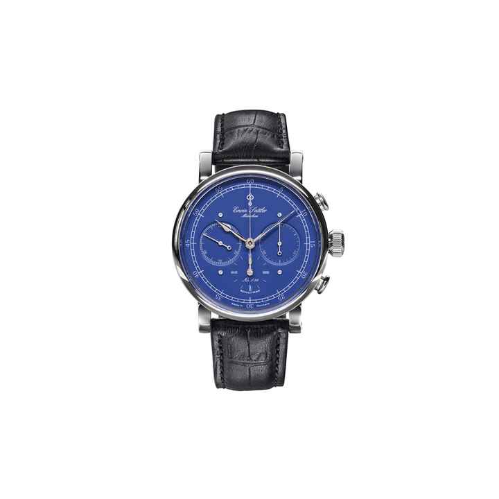 Chronograph III S – limitiert - Schaltrad & Sichtboden - Blaues Zifferblatt - Ø 44 mm - 60 h Gangreserve