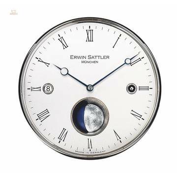 Classica K 70 M – Mondphase & 30 Tage - Limitierte Wanduhr mit 3D-Mondkugel & Fensterdatum