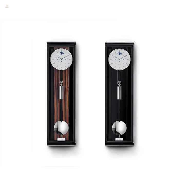 Classica K 100 M – Mondphase & Kalender - 30 Tage Gangdauer - Kalenderwerk - handbemalte Mondscheibe