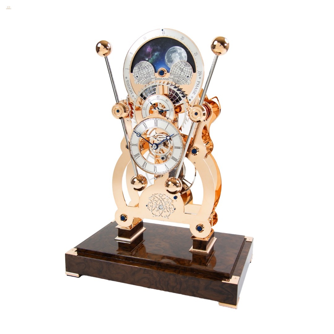 Thumbnail von Moonphase Sea Clock - Tischuhr mit Mondphase & 8 Tage Werk