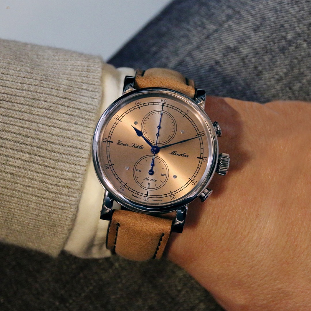 Thumbnail von Chronograph 66 - limitiert - Champagner Zifferblatt