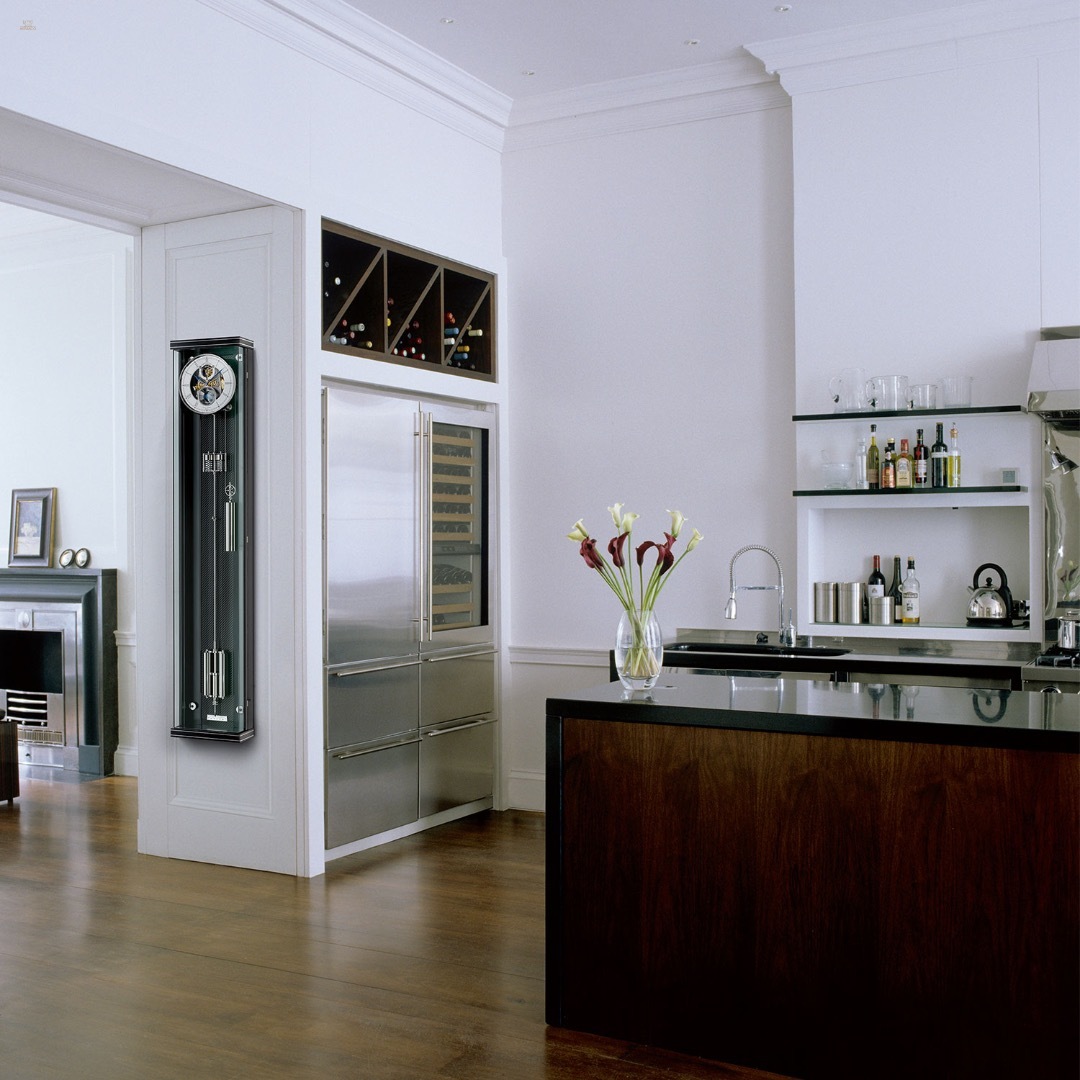 Thumbnail von Opus Secunda M 130 – Flache Präzisionspendeluhr - Mondphase - Sichtbare Hemmung