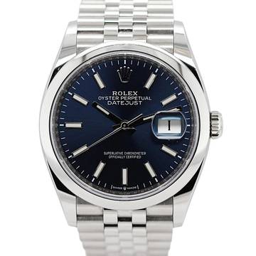  Rolex Datejust 36 Ref.126200 Blue Dial Jubilee 