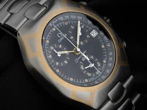 Thumbnail von Omega Seamaster Polaris Big Size Olympia Barcelona Ref.386.1031.1 1992 Box&Beschreibung sehr gut Vintage