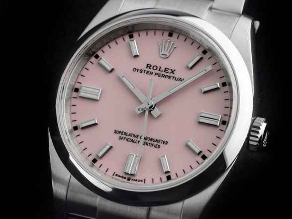  Rolex Oyster Perpetual 36 Candy Pink Ref.126000 2025 Full Set Ungetragen 