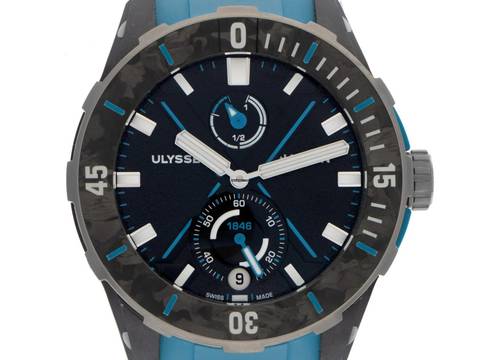  Ulysse Nardin Marine Diver NET Azure Ref.1183-170-2B/3A 2025 Full Set Ungetragen 