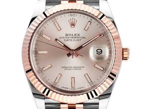 Thumbnail von Rolex Datejust 41 Sundust Ref.126331 Box&Beschreibung wie Neu