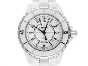 Thumbnail von Chanel J12 Keramik White Ref.H0968 2017 Full Set wie Neu Vintage