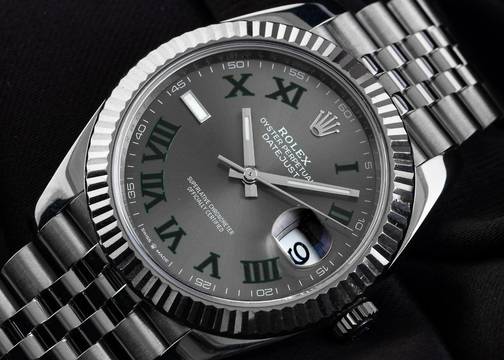  Rolex Datejust 41 Wimbledon Ref.126334 2019 Full Set wie Neu 