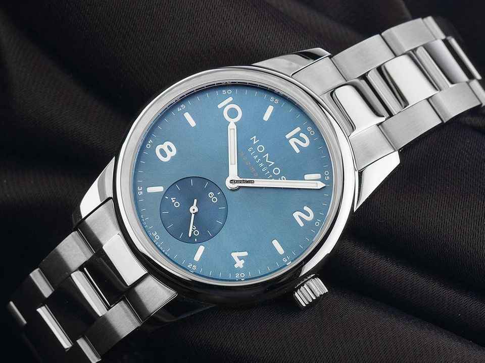  NOMOS Club Neomatik Glashütte Club Sport Neomatik Polar Ref.750 2025 Full Set Neu 