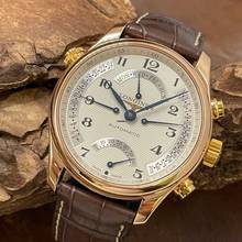 Thumbnail von Longines Master Collection Master Collection Retrograde Chronograph GMT - FULLSET 2016 Ref. L2.714.8.78.3