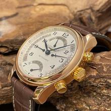 Thumbnail von Longines Master Collection Master Collection Retrograde Chronograph GMT - FULLSET 2016 Ref. L2.714.8.78.3