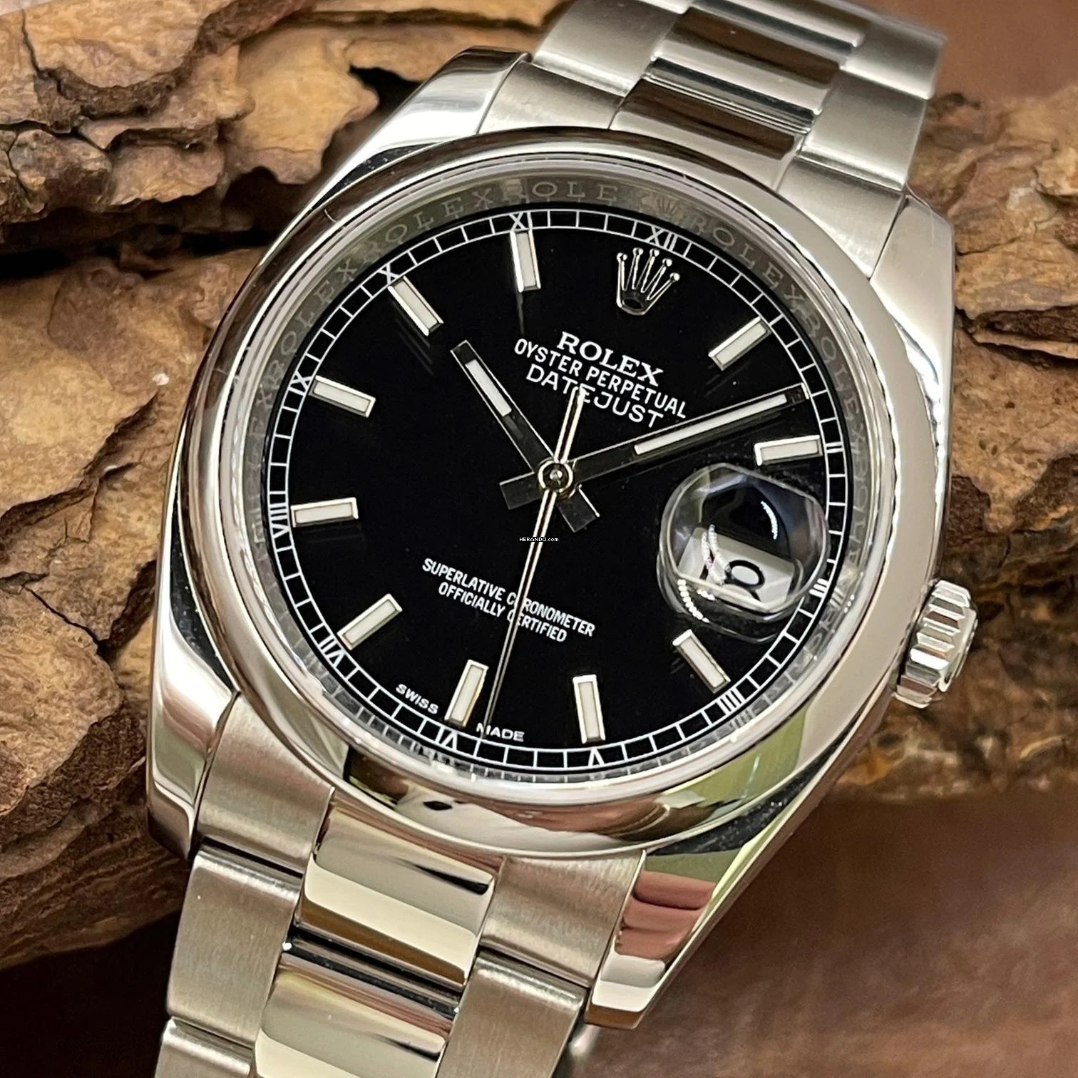  Rolex Datejust 36 36mm - FULL SET 2015 LC 100 - Ref. 116200 