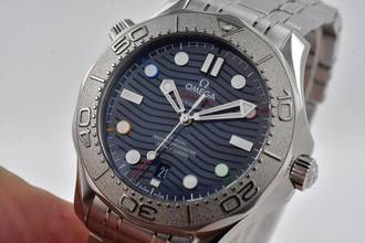 Thumbnail von Omega Seamaster 300 Professional Chronometer Blue Dial Beijing 2022 52230422003001