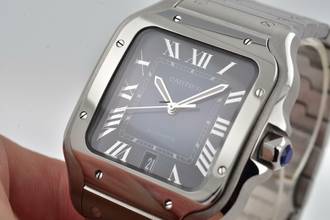 Thumbnail von Cartier Santos de Cartier Large Blue Dial WSSA0030