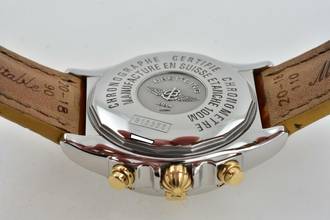 Thumbnail von Breitling Chrono Cockpit Chronograph A13358 Steel Gold