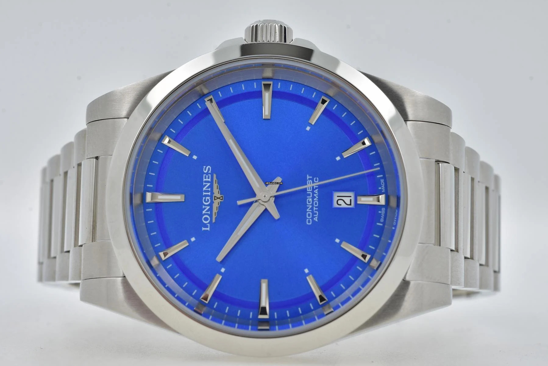  Longines Conquest 41mm Blue Dial L38304906 Limited Edition Sylt 200pcs 