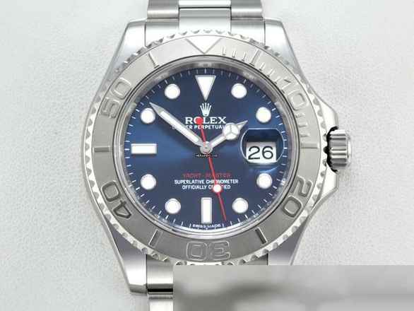  Rolex Yacht-Master 40 116622 2013 Lc100 Stahl Platin 40mm Rehaut Chromalight Automatik 