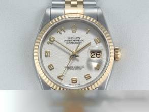 Thumbnail von Rolex Datejust 36 36mm 16233 2003 Edelstahl Gelbgold 750 Automatik Stahl Gold