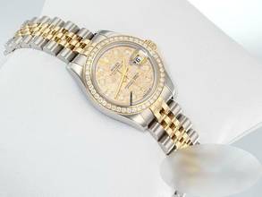 Thumbnail von Rolex Lady-Datejust 179383 Stahl Gelbgold 750 2010 Diamanten Automatik Stainless Steel 18kt Yellow Gold Jubilé-band Chronometer Oyster
