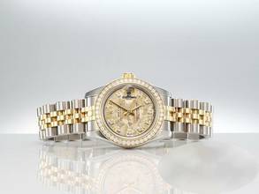 Thumbnail von Rolex Lady-Datejust 179383 Stahl Gelbgold 750 2010 Diamanten Automatik Stainless Steel 18kt Yellow Gold Jubilé-band Chronometer Oyster