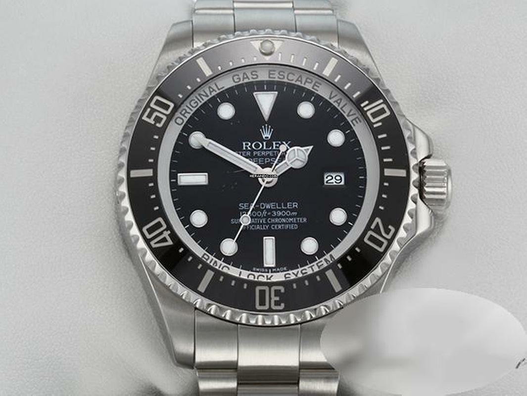  Rolex Sea-Dweller Deepsea Stahl 116660 2009 Automatik Rolex-garantie Bis 10.2026 