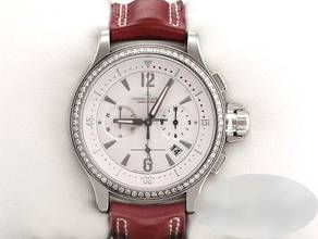 Thumbnail von Jaeger-LeCoultre Master Compressor Chronograph 148.8.31 Diamanten Edelstahl Steel White Dial