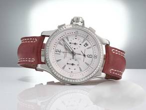 Thumbnail von Jaeger-LeCoultre Master Compressor Chronograph 148.8.31 Diamanten Edelstahl Steel White Dial