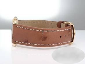 Thumbnail von Cartier Tank Louis Cartier Gelbgold 750 Lederband W1512853 18kt Yellow Gold Damen