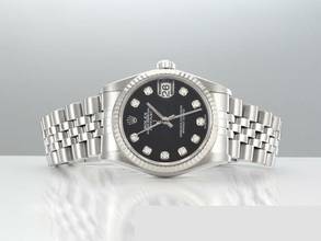 Thumbnail von Rolex Datejust 31 31mm Medium Stahl Weissgold 750 Diamanten 2004/05 Automatik Gold Stainless Steel 18kt White Gold Jubilé-band Chronometer Oyster Black Dial