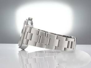 Thumbnail von Rolex Air King 34mm Edelstahl Automatik 14010 Medium Stahl Damen Herren Stainless Steel Oyster-band Blue Dial