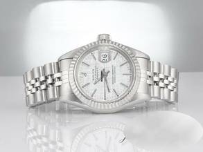 Thumbnail von Rolex Lady-Datejust Edelstahl Weissgold 750 Automatik Stahl Gold Damen Stainless Steel 18kt White Gold Jubilé-band Chronometer Oyster