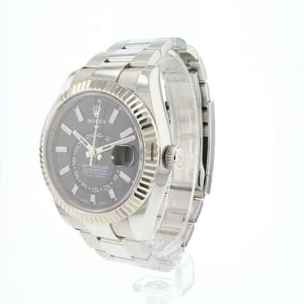  Rolex Sky-Dweller Steel Oyster Fluted Black Dial 