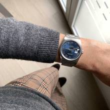 Thumbnail von Rolex Datejust 36 16220 Soleil blue romans dial Full Set