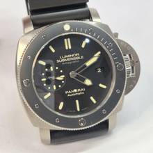 Thumbnail von Panerai Luminor Submersible 1950 3 Days Automatic Amagnetic Titanium 47mm Automático Completo